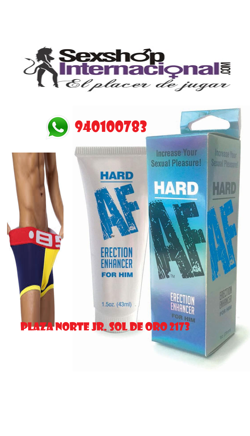 Potenciador Masculino Erección Duradera Más Placer Hard SEXSHOP 01-5335930